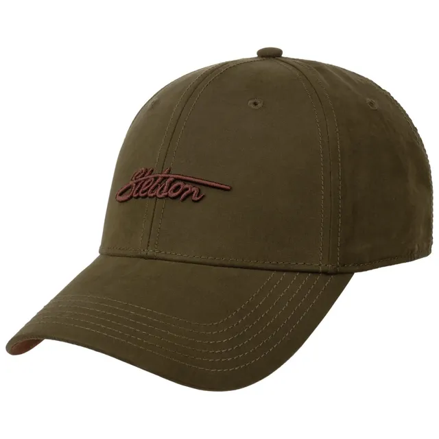 stetson-waxed-cotton-wr-cap-baseballcap-6-panel-strapback image 1