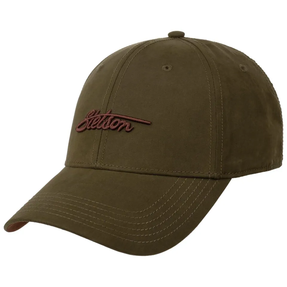 stetson-waxed-cotton-wr-cap-baseballcap-6-panel-strapback image 1