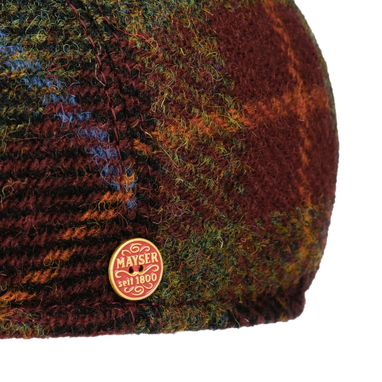 mayser-sidney-harris-tweed-flatcap-aus-schurwolle-mit-karo image 5