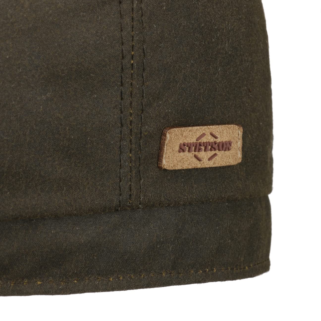 stetson-hatteras-classic-waxed-cotton-flatcap-herren-ballonm-tze image 5
