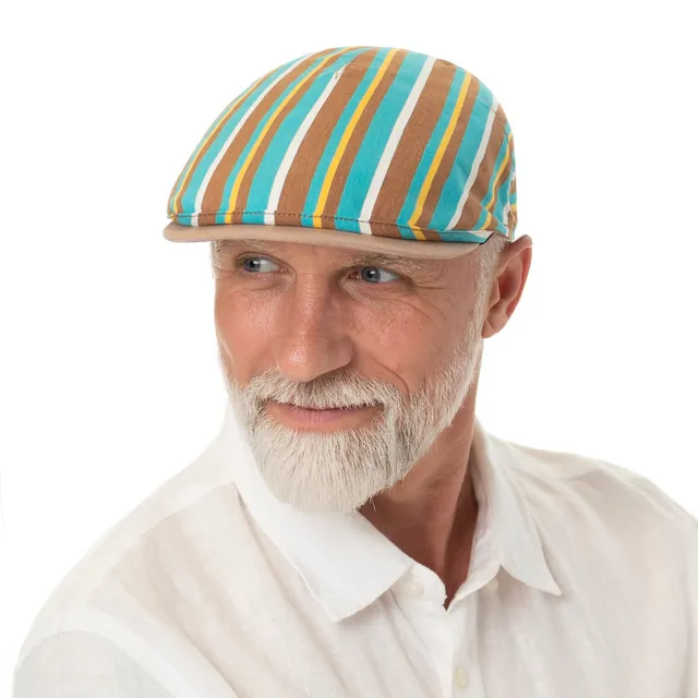 mayser-sidney-stripes-flatcap-herren image 1