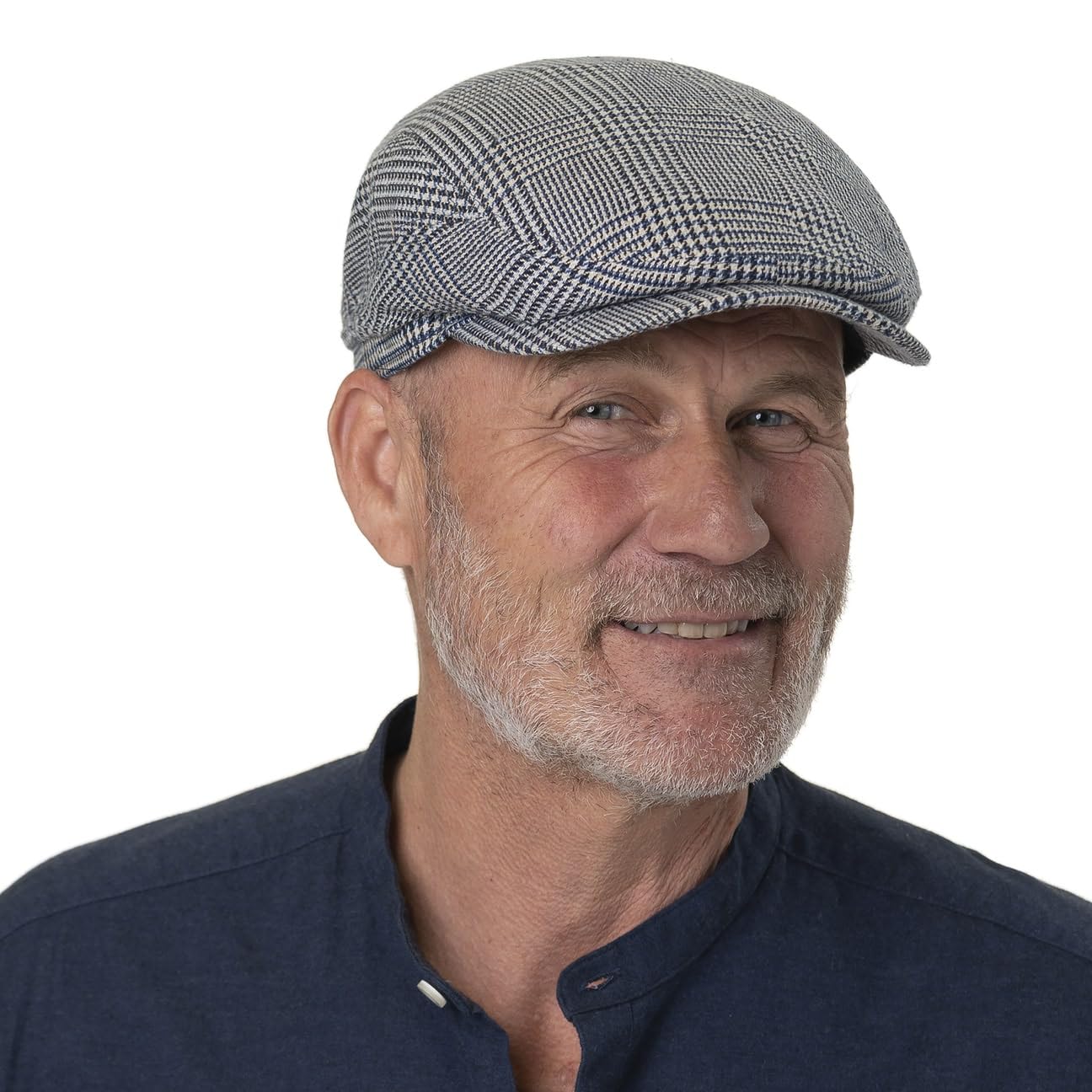 stetson-hardwick-houndstooth-flatcap-seidenmix-hahnentritt-karo-made-in-germany image 3