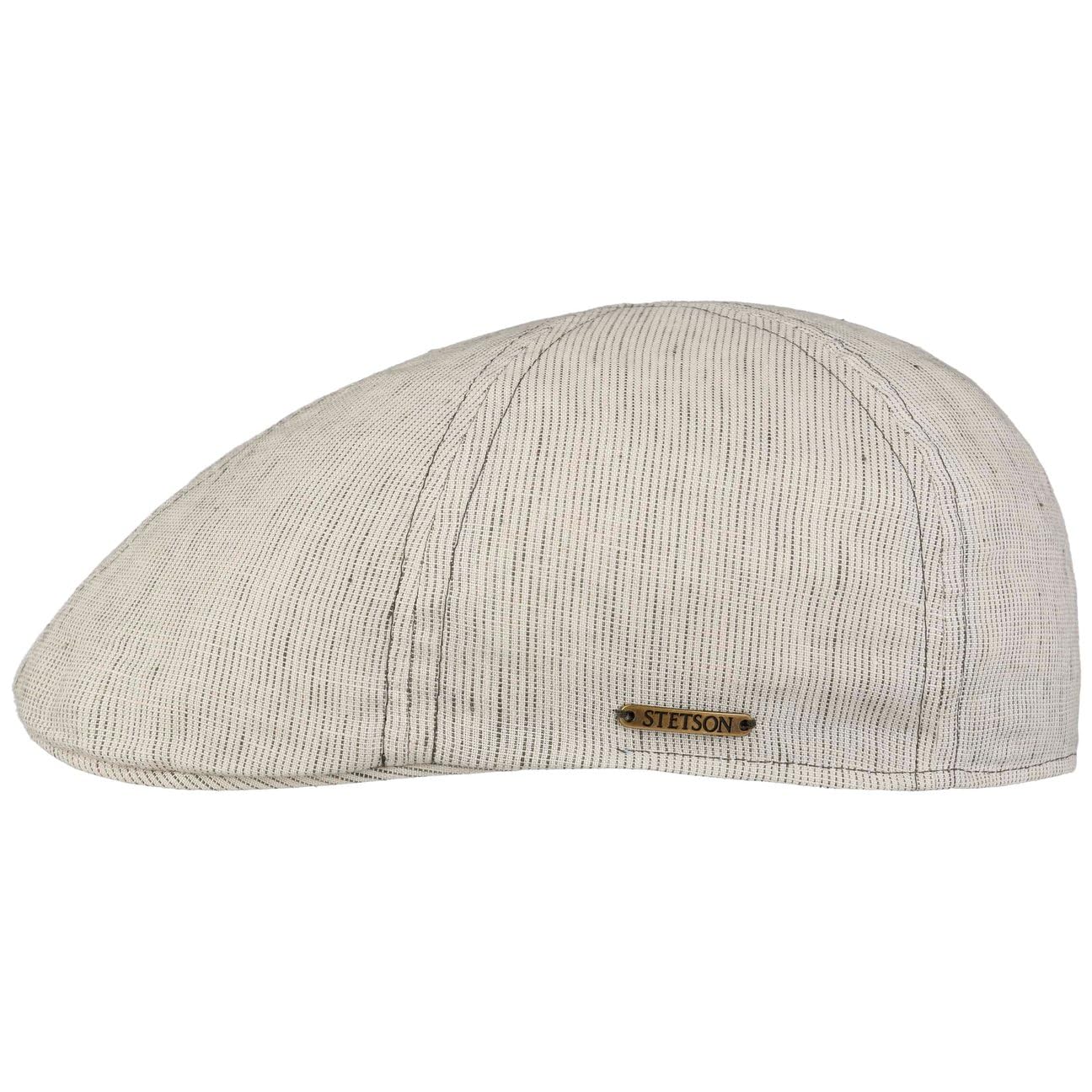 stetson-texas-stripe-flatcap-schirmm-tze-leinen-sommer-made-in-eu image 1