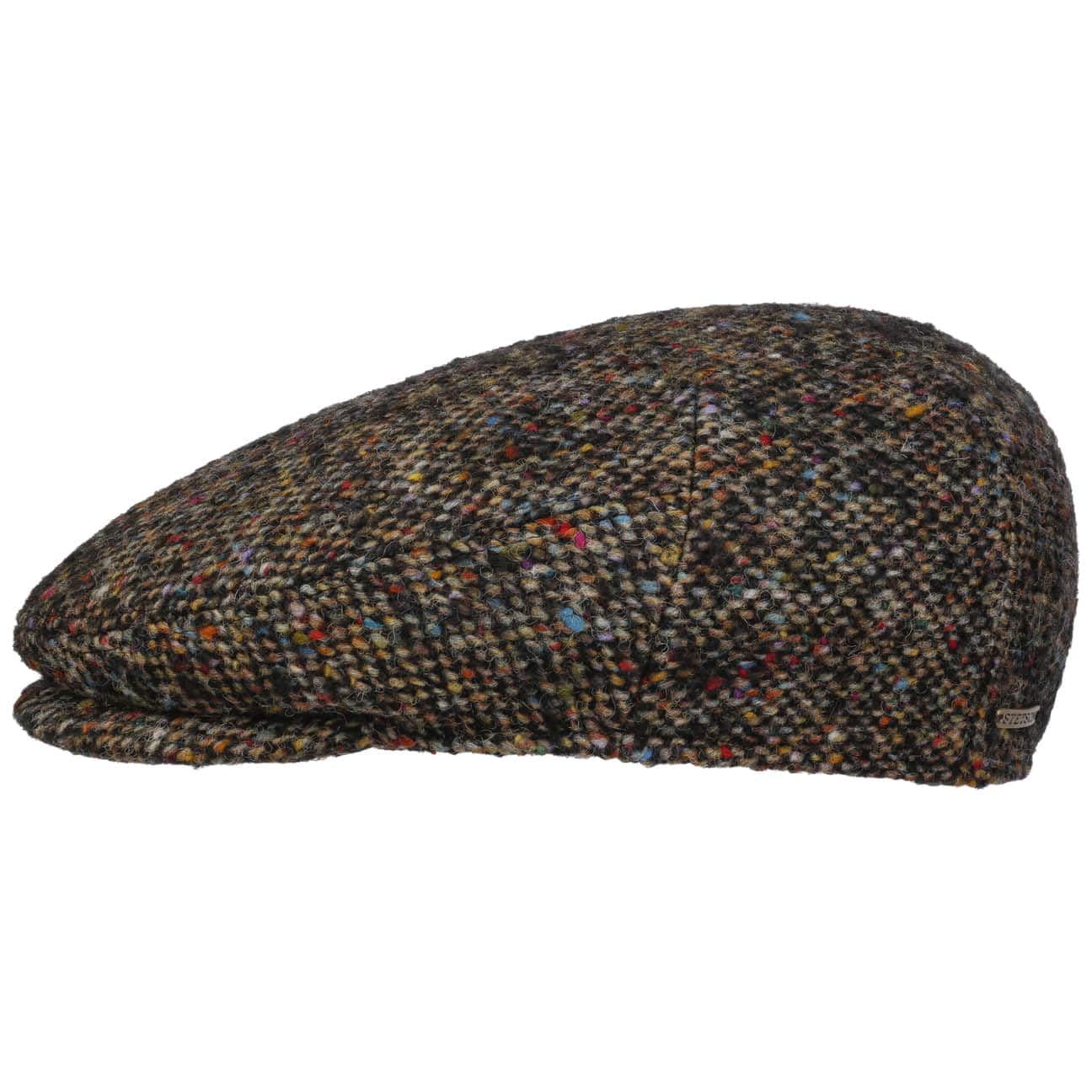 stetson-colour-spots-driver-flatcap-tweed-multicolour-made-in-eu image 6