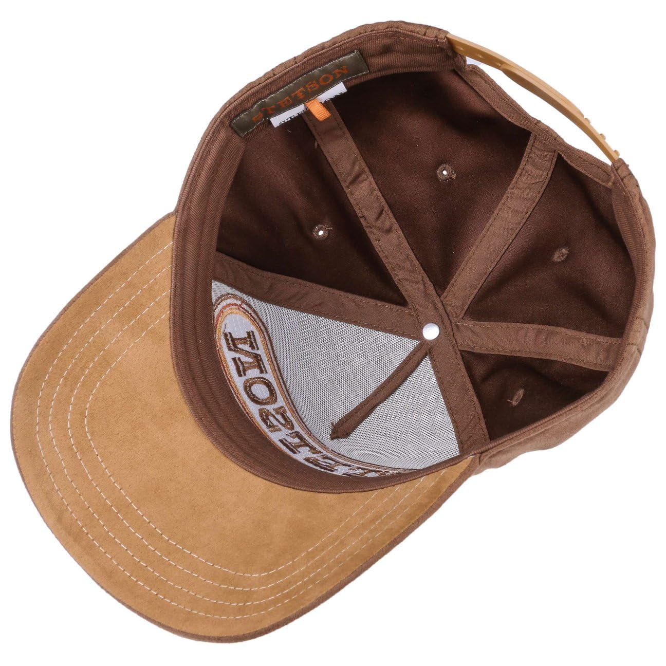 stetson-buffalo-horn-cap-herren-snapback-basecap-velour-mit-markenschriftzug image 4