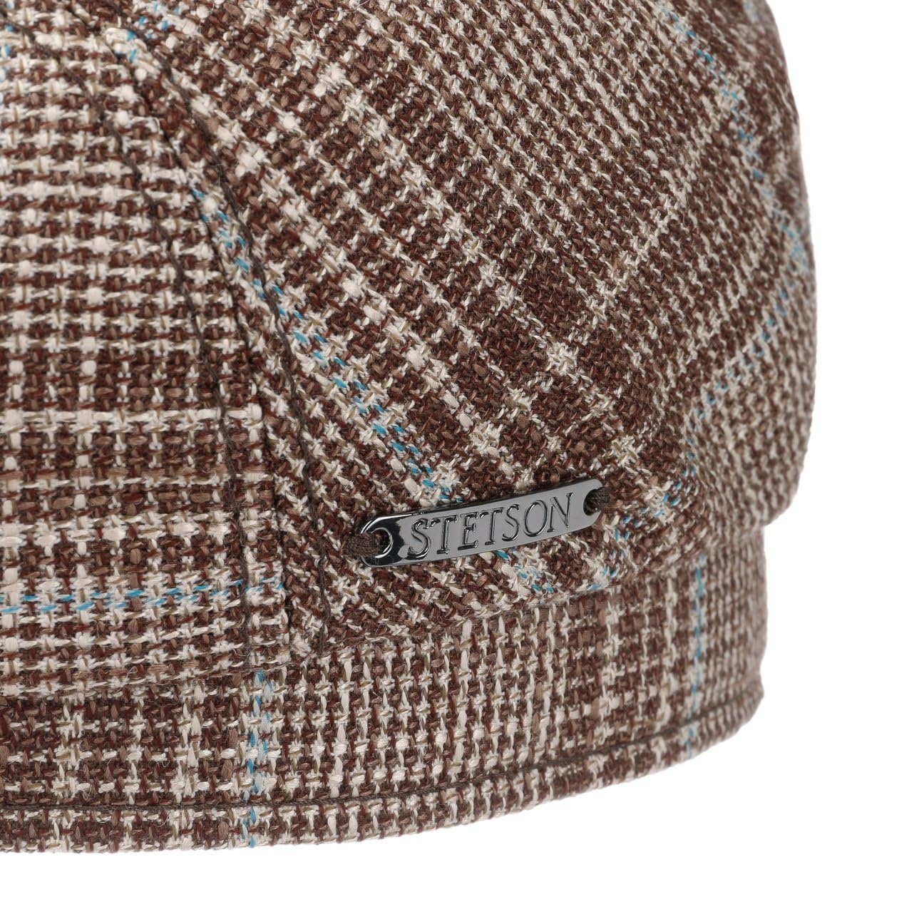 stetson-hatteras-wool-silk-check-flatcap-karo-schirmm-tze-made-in-germany image 5