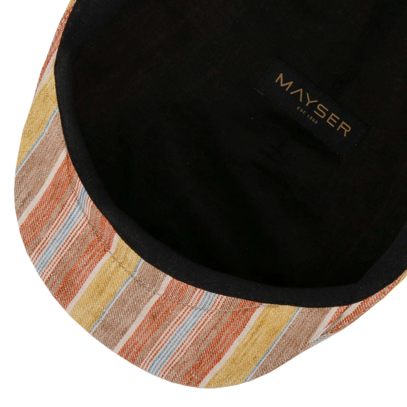 mayser-sidney-colour-stripes-flatcap-schieberm-tze-aus-leinen image 4