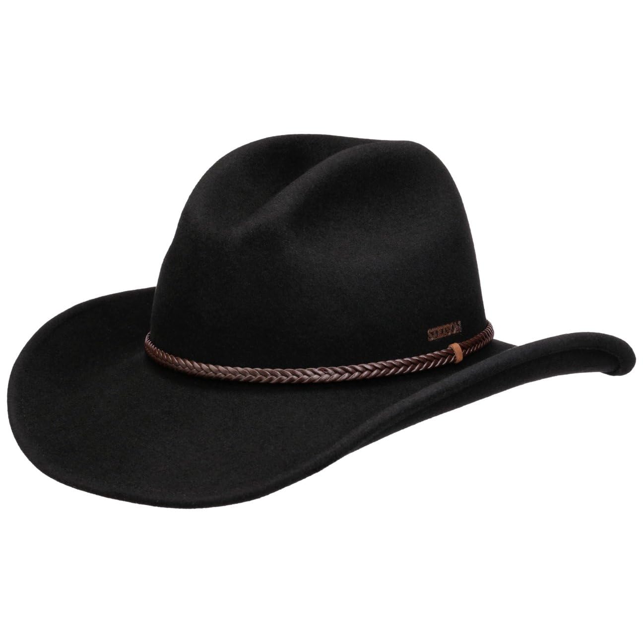stetson-oklahoma-westernhut-wollhut-mit-ledergarniturband-herren image 1