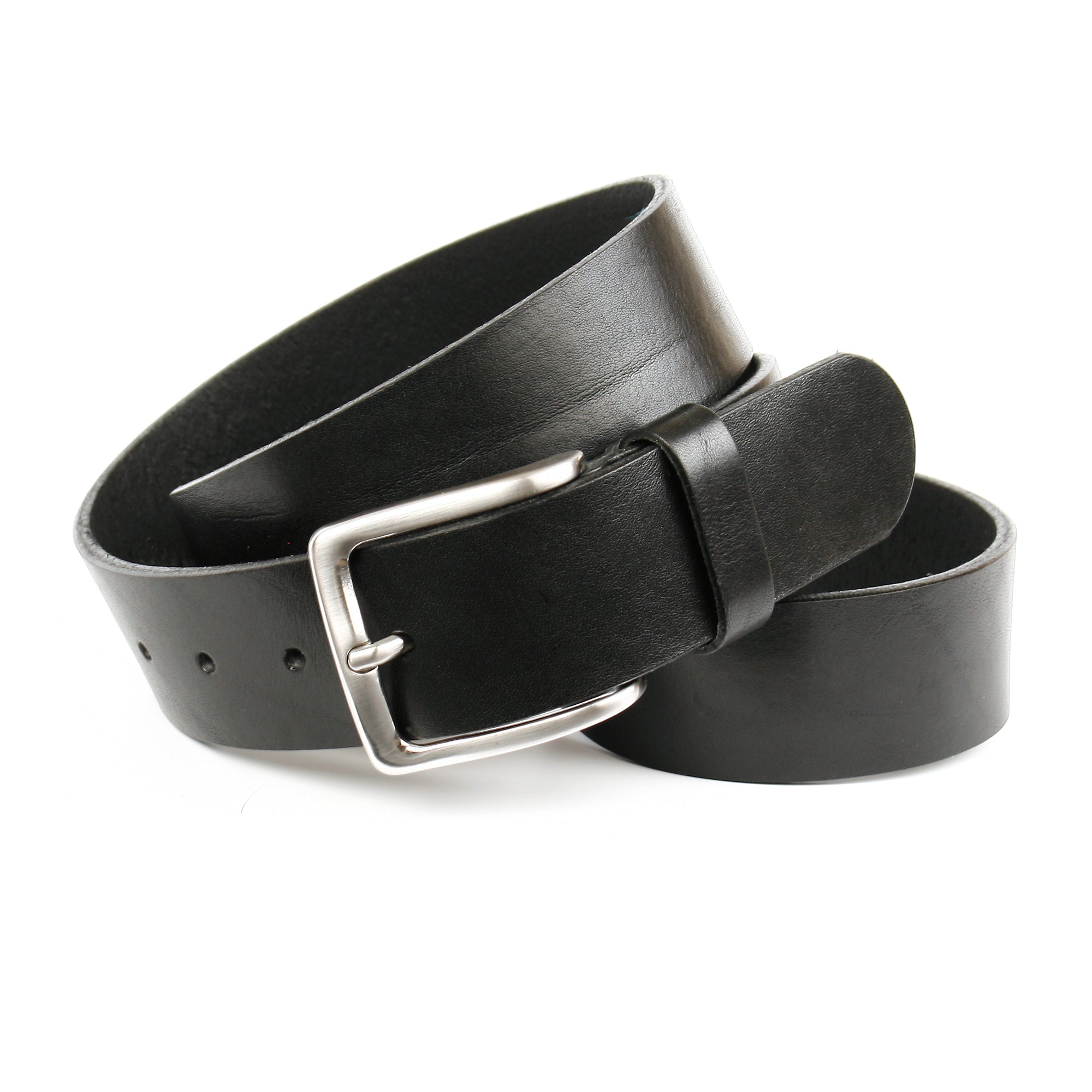 anthoni-crown-vollleder-denim-g-rtel-herren-4-cm-schwarz image 1