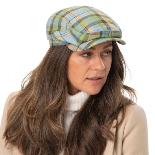 stetson-driver-flatcap-checked-linen-karo-aus-100-leinen-made-in-eu image 8