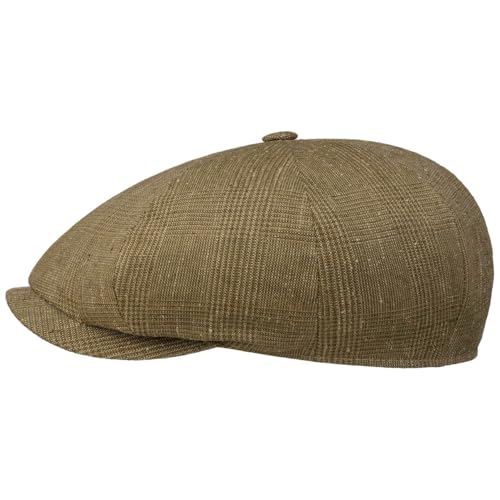 stetson-8-panel-tweed-flatcap-herren-leinen-seide-baumwollfutter-made-in-germany image 5
