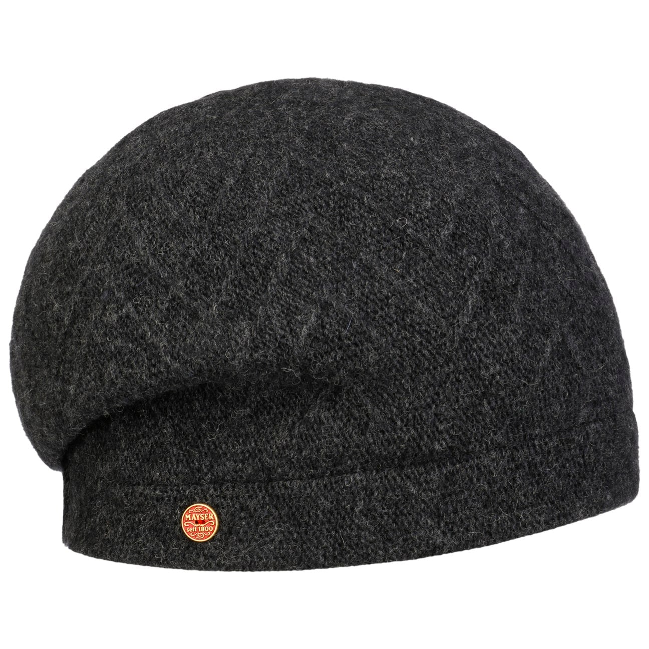 mayser-uni-enya-wollm-tze-anja-melierte-beanie-strickm-tze image 2