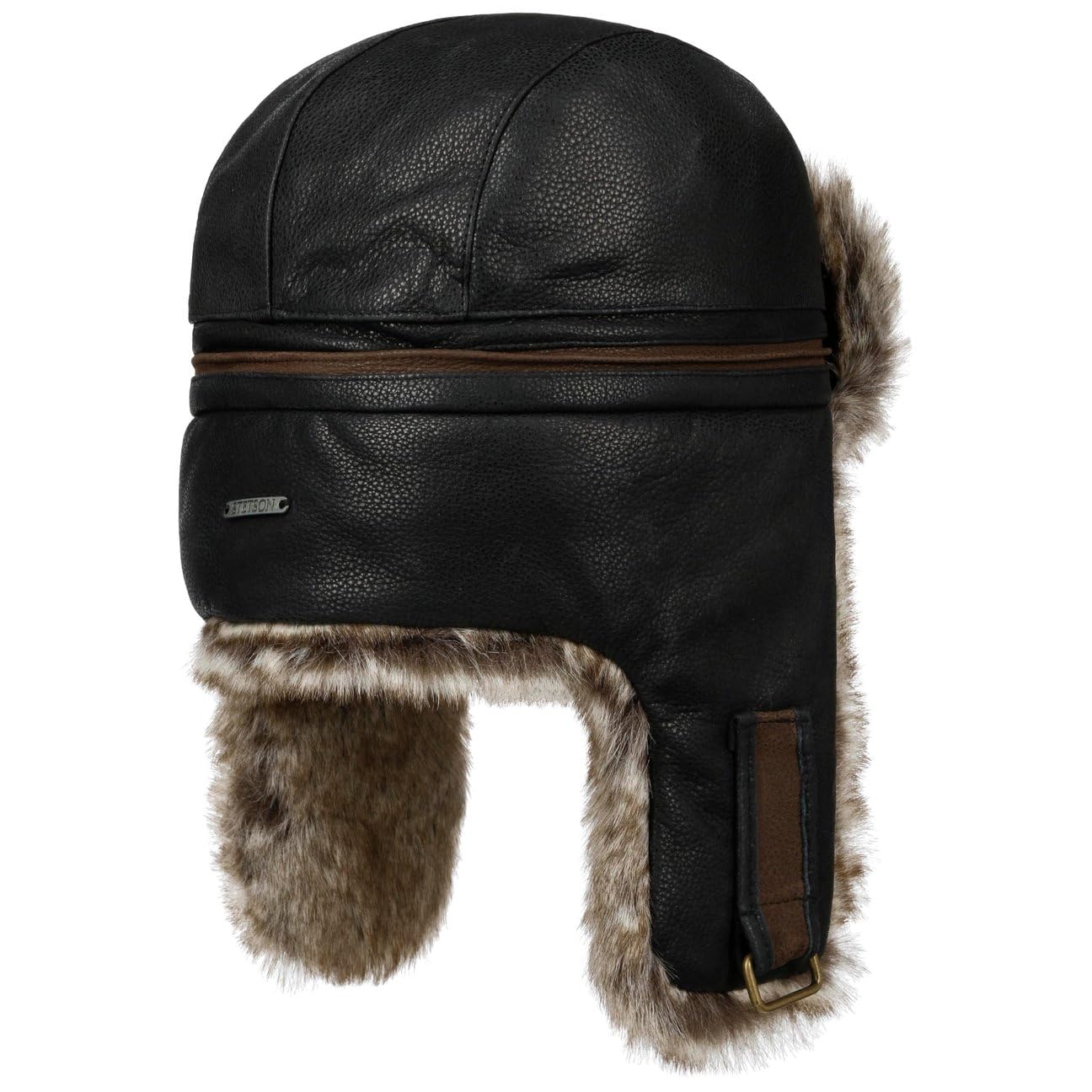 stetson-cowhide-bomber-fliegerm-tze-ohrenklappen-herren-winter image 3