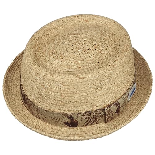 stetson-vilco-sustainable-pork-pie-strohhut-natur-aus-raffiastroh image 6