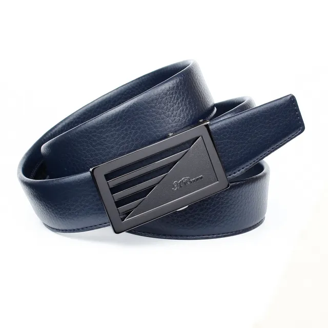 anthoni-crown-lederg-rtel-31t80c-dunkelblau-genarbt-herren-3-5-cm image 1