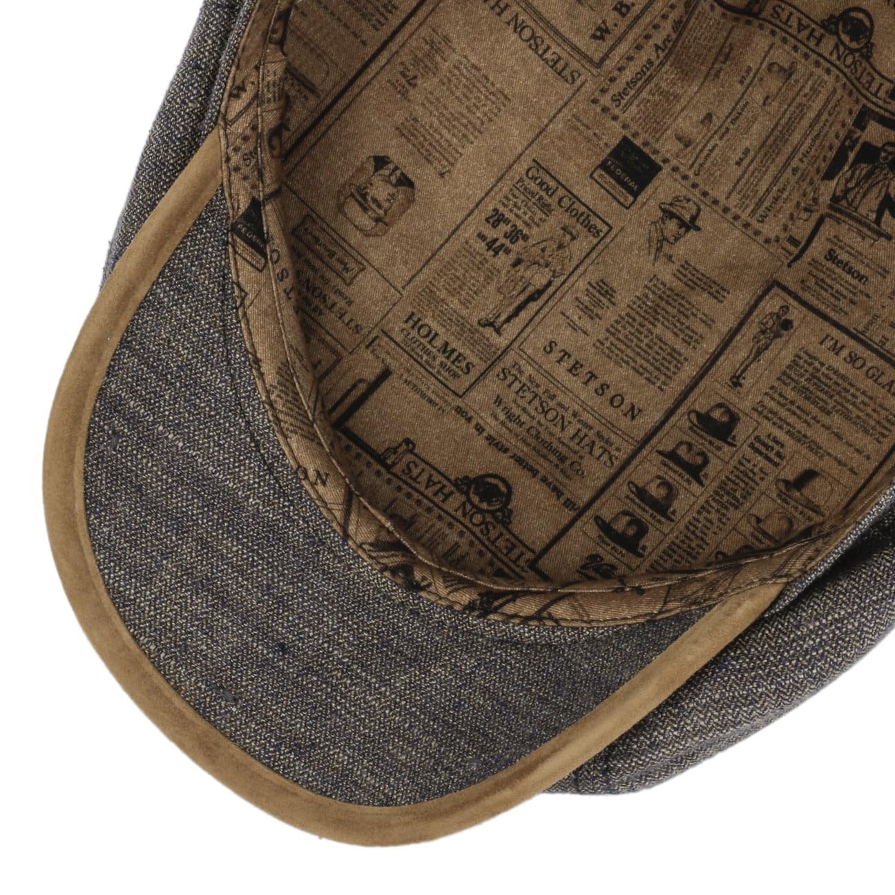 stetson-hatteras-yelvington-flatcap-seide-leinen-mix-made-in-germany image 4