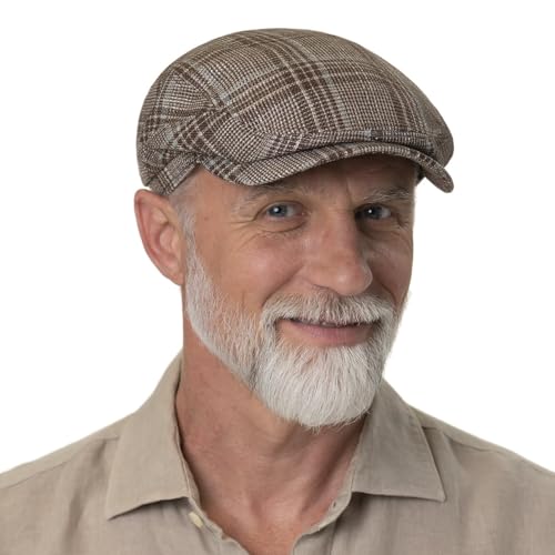stetson-hatteras-wool-silk-check-flatcap-karo-schirmm-tze-made-in-germany image 7