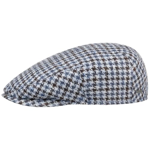 stetson-kent-tricolour-houndstooth-flatcap-seide-schurwolle-kariert image 7