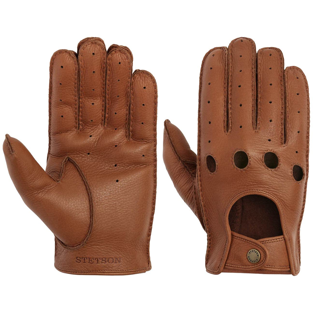 stetson-convertible-deer-nappa-lederhandschuhe-handw-rmer-herren image 1