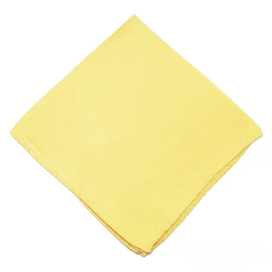 ascot-ziertuch-uni-einstecktuch-aus-seide-gelb image 1