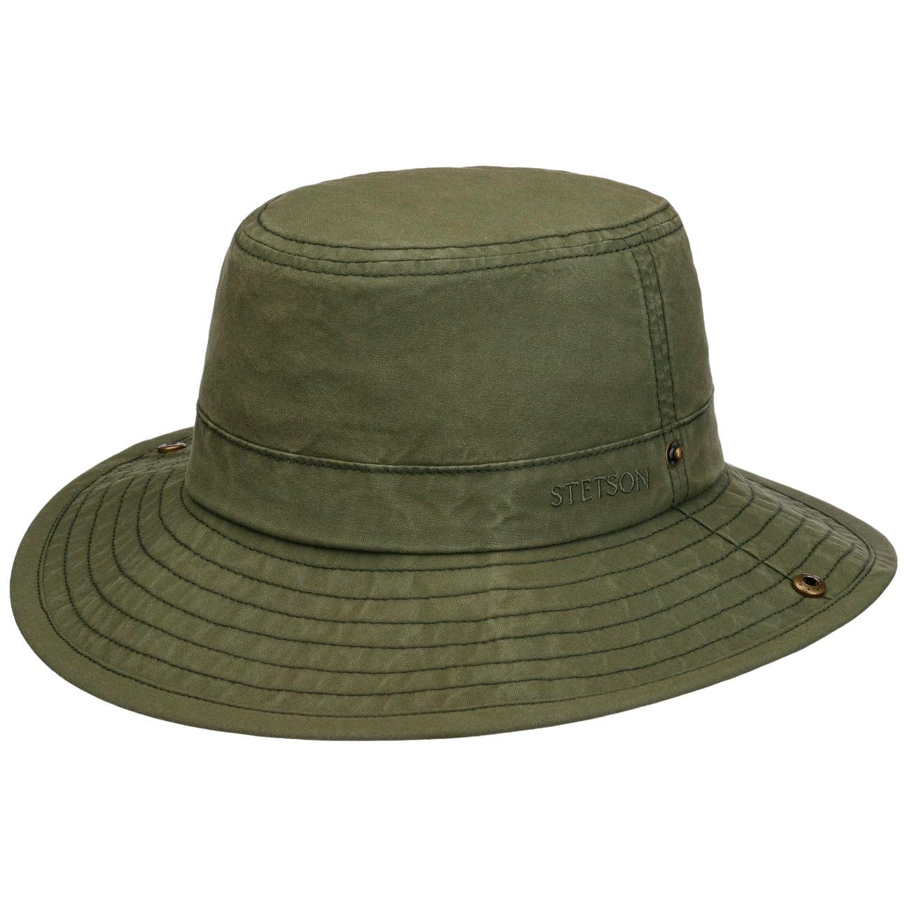 stetson-roll-up-baumwoll-bucket-hut-uv-schutz-40-herren image 1
