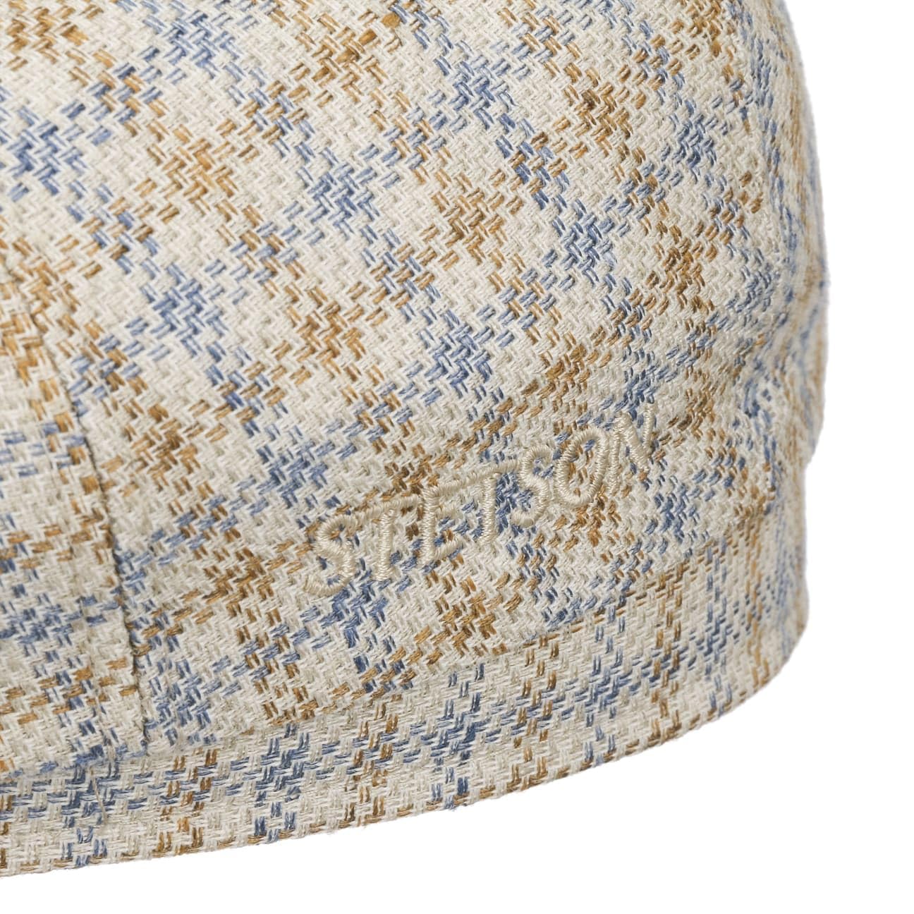 stetson-vanmore-flat-cap-leinen-baumwolle-karo-made-in-eu image 4