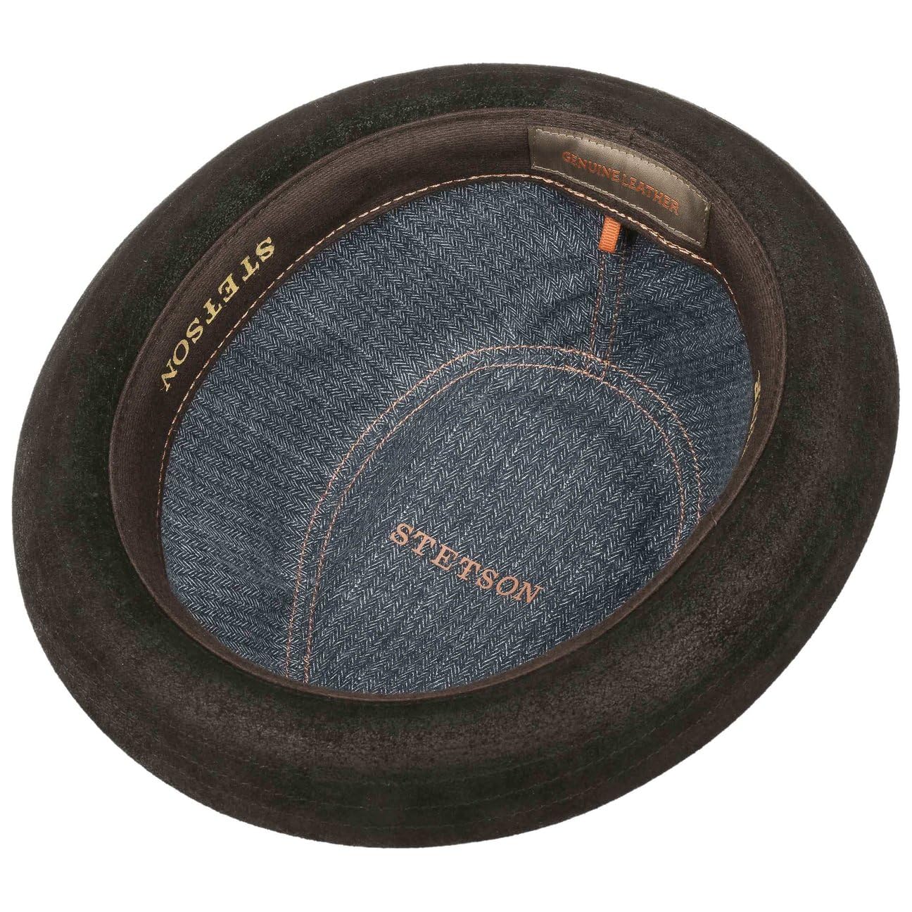 stetson-stratoliner-radcliff-player-lederhut-pork-pie-leder-fedora-ledertrilby-b image 5