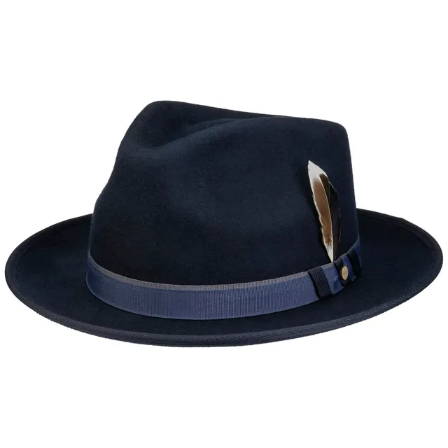 stetson-hulbert-fedora-wollfilz-bogart-hut-herren-herbst-winter image 1