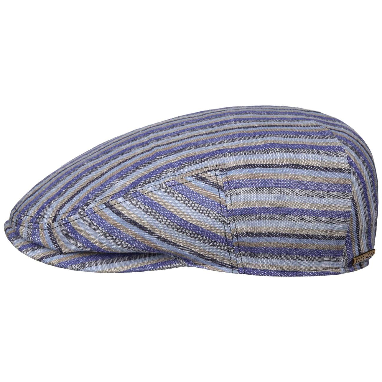 stetson-kent-docado-stripe-ballonm-tze-gestreift-aus-leinen-nachhaltig image 5