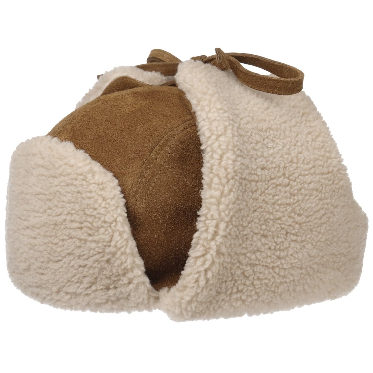 stetson-lapeer-calf-split-fliegerm-tze-aus-kalbsleder-mit-ohrenklappen-herren image 5