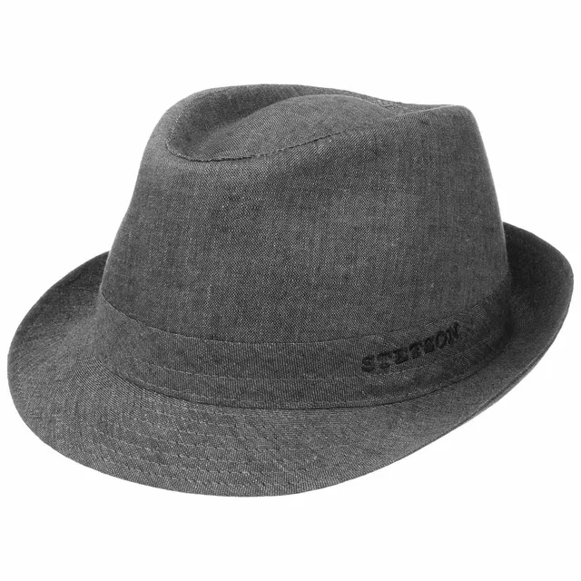 stetson-geneva-trilby-hut-made-in-italy-leinen-herren-damen-fr-hling-sommer image 1