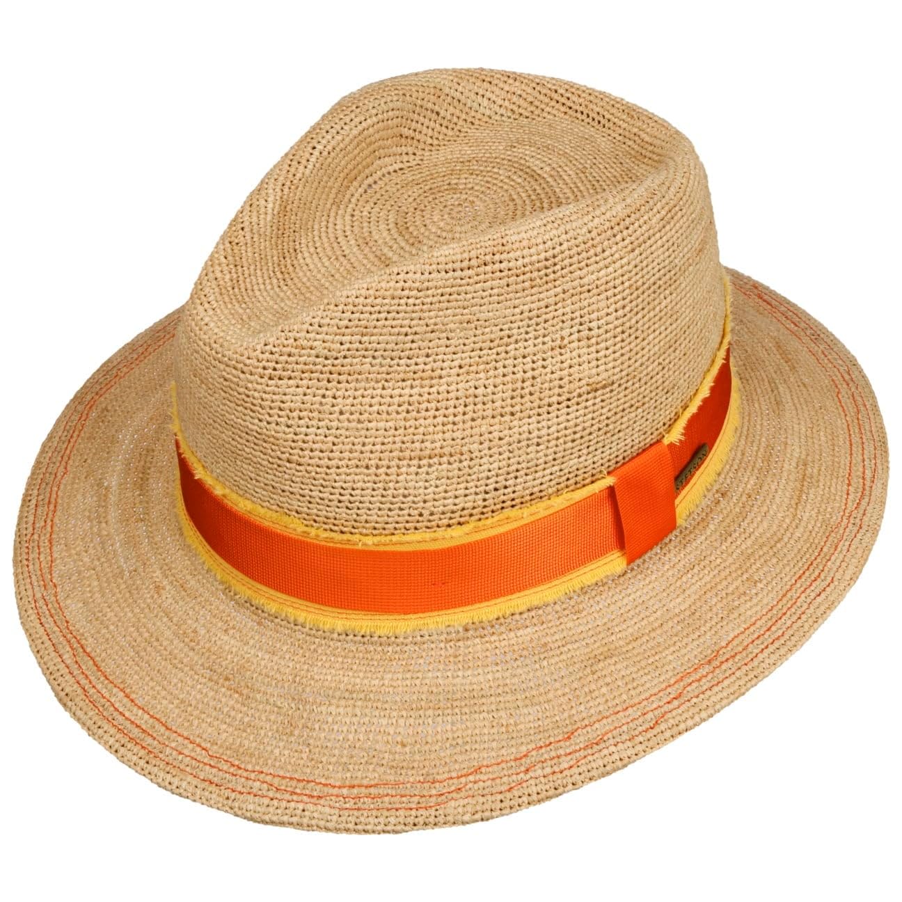 stetson-crochet-raffia-traveller-strohhut-natur-mit-garniturband image 4