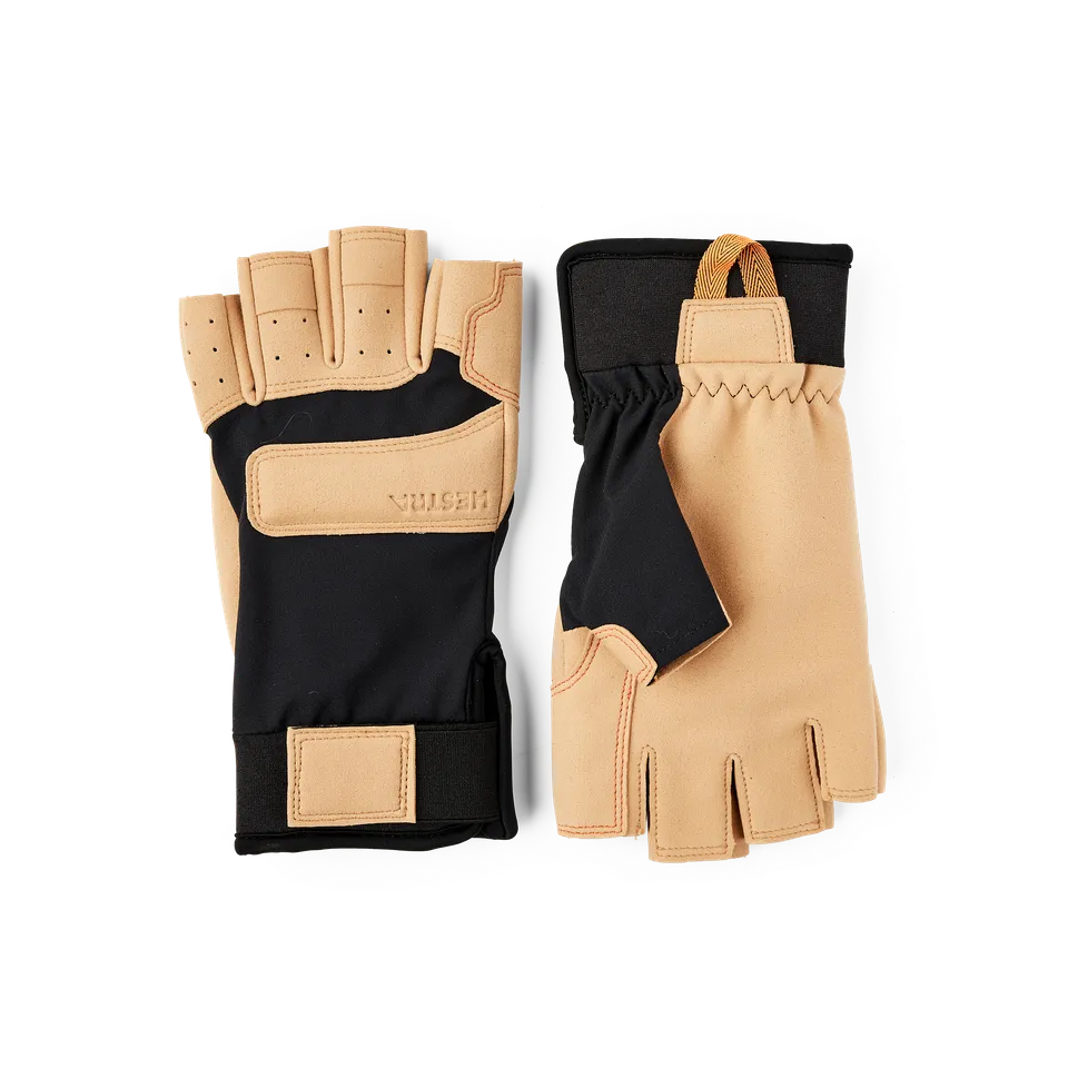 hestra-climbers-duratan-short-5-finger-kletterhandschuh-halbfinger image 1