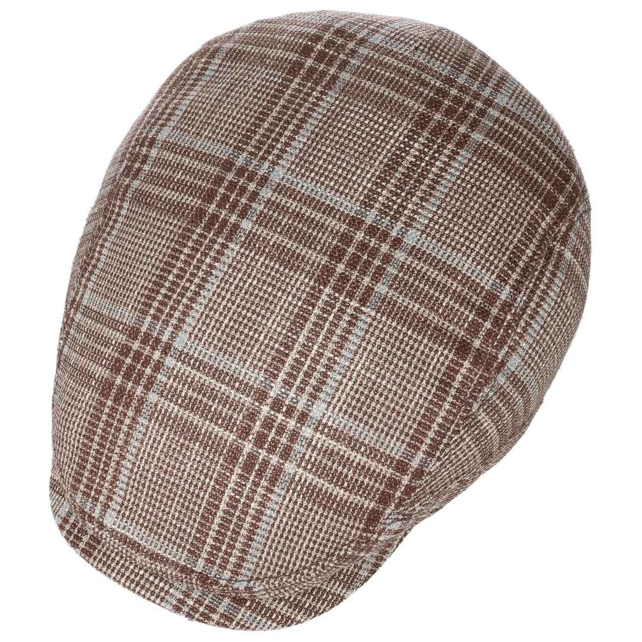 stetson-hatteras-wool-silk-check-flatcap-karo-schirmm-tze-made-in-germany image 3