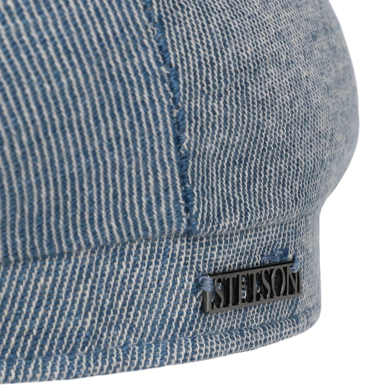 stetson-hatteras-twill-flatcap-leinen-baumwolle-herren image 5