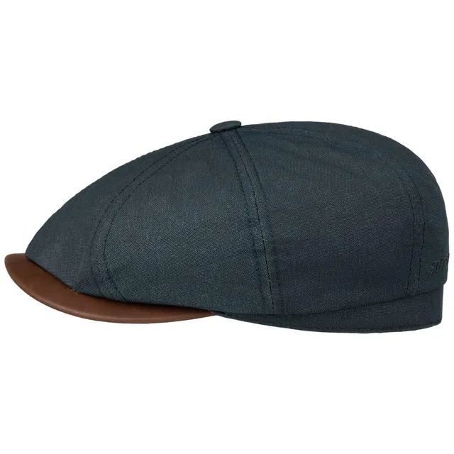 stetson-hatteras-schirmm-tze-waxed-flatcap-wasserabweisend-uv-schutz-40-f-r-herr image 1