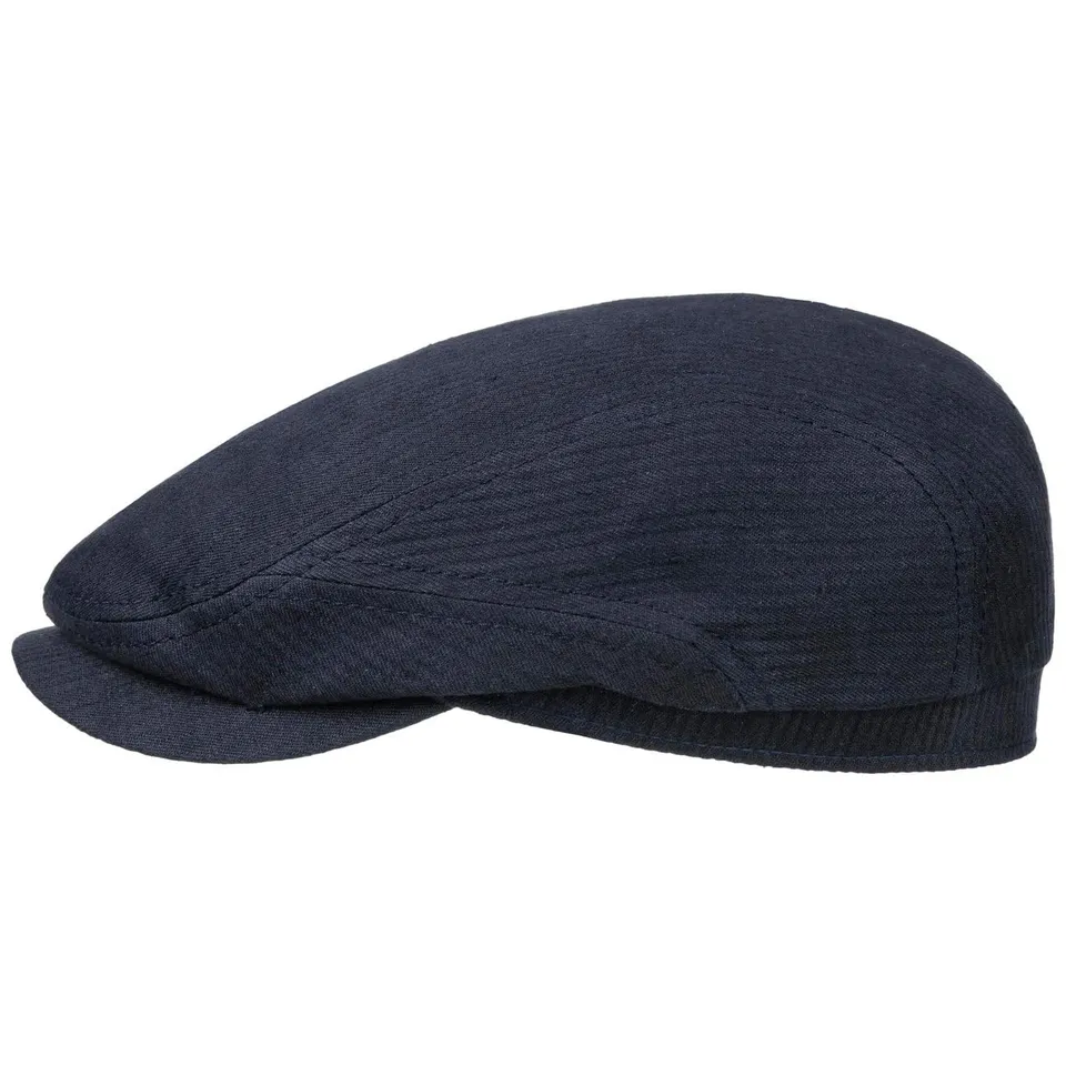 stetson-kelso-driver-flatcap-aus-leinen-gestreift-herren-fr-hjahr-sommer image 1