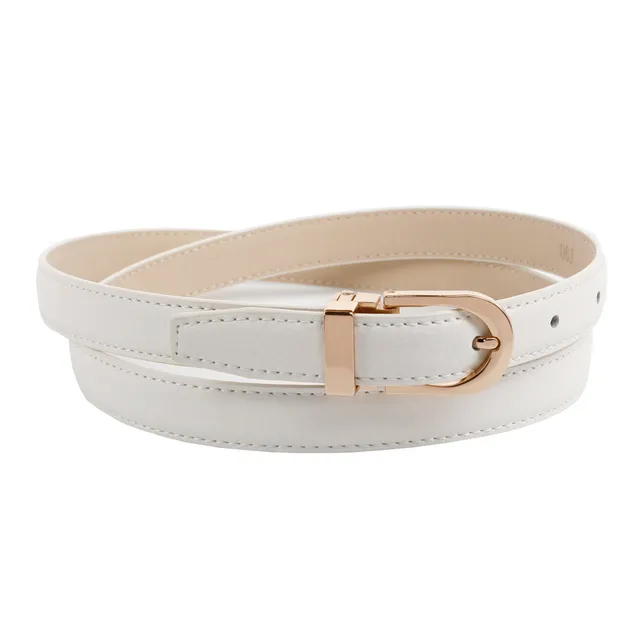 anthoni-crown-lederg-rtel-damen-2-cm-wei-genarbt-goldschlie-e-43ct90 image 1