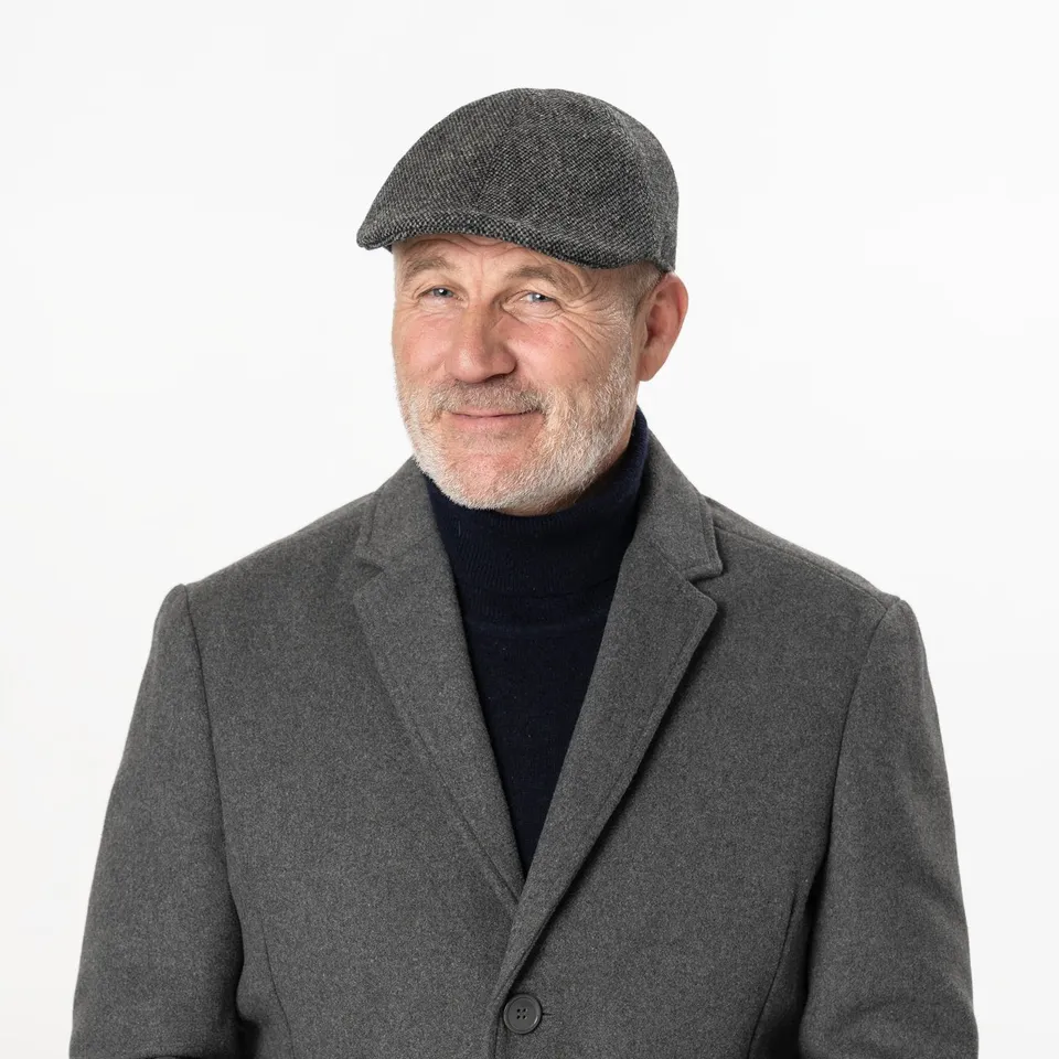 mayser-classic-tweed-flatcap-woll-flatcap-mit-baumwollfutter image 1