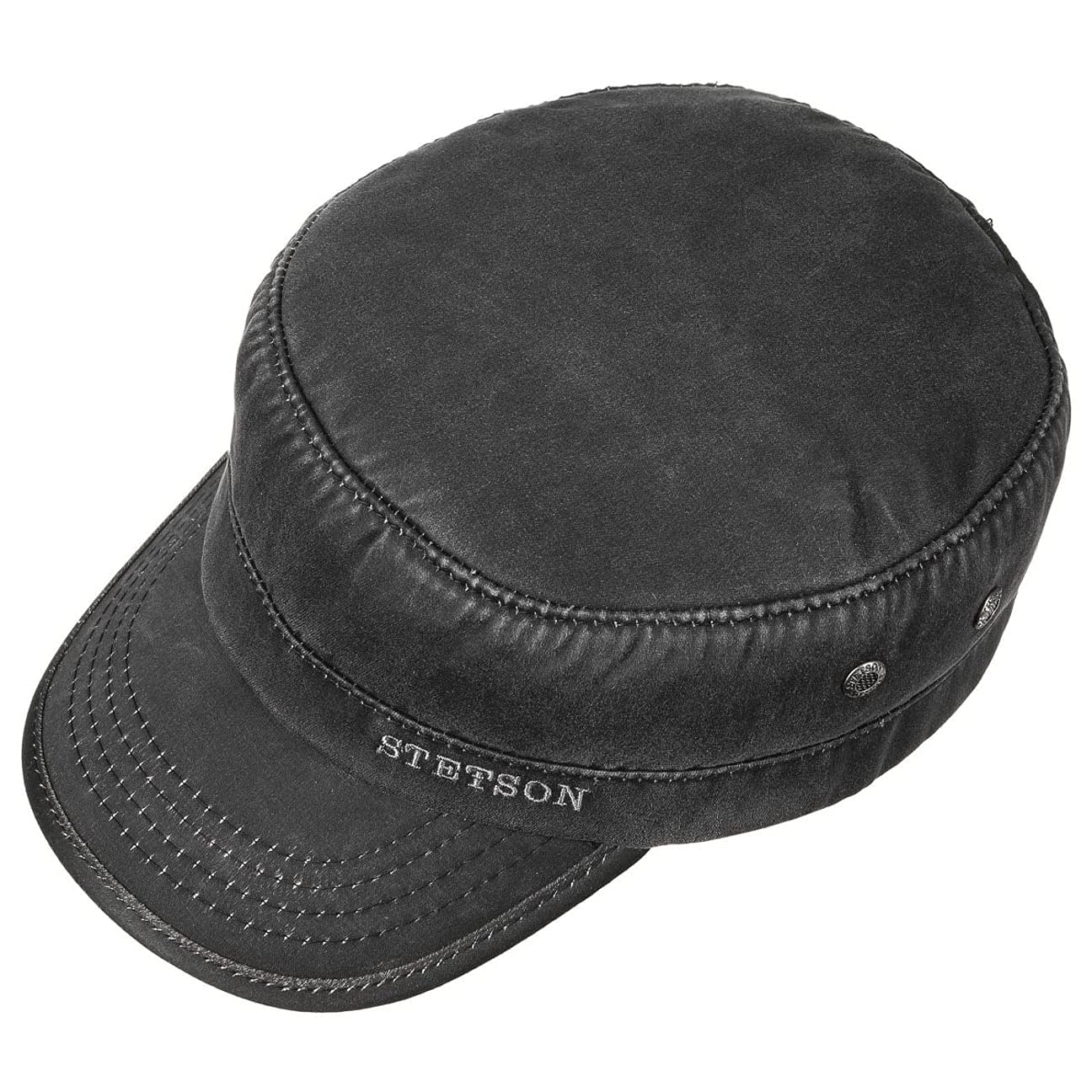 stetson-datto-armycap-herren-baumwollmix-uni image 4