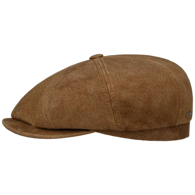 stetson-hatteras-schirmm-tze-aus-100-leder-waxed-herren image 1