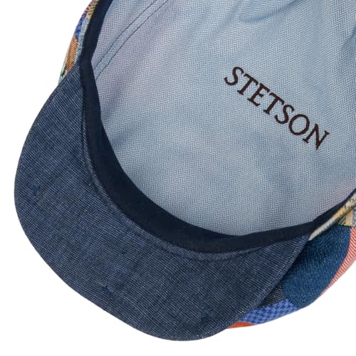 stetson-patchwork-181-6-teilige-flatcap-aus-leinen-seide-baumwolle-f-r-herren image 7