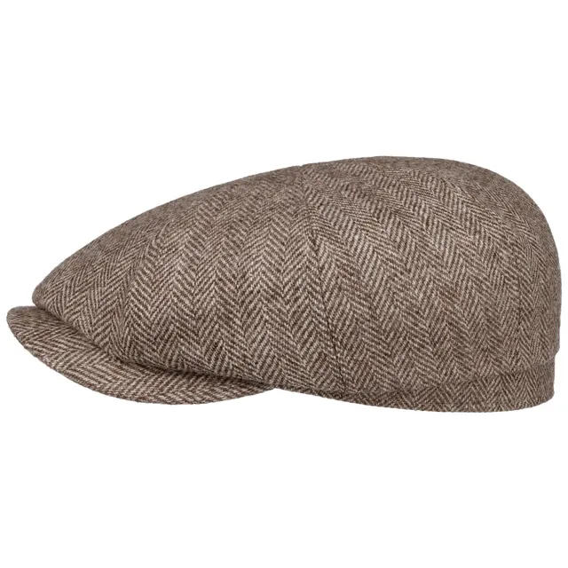 stetson-hatteras-sustainable-undyed-flatcap-fischgr-t image 1