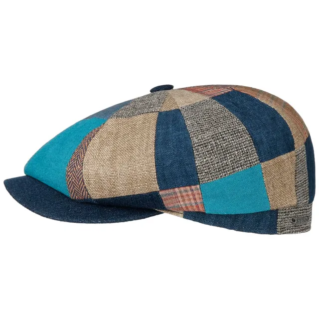 stetson-hatteras-summer-patchwork-flatcap-herren image 1