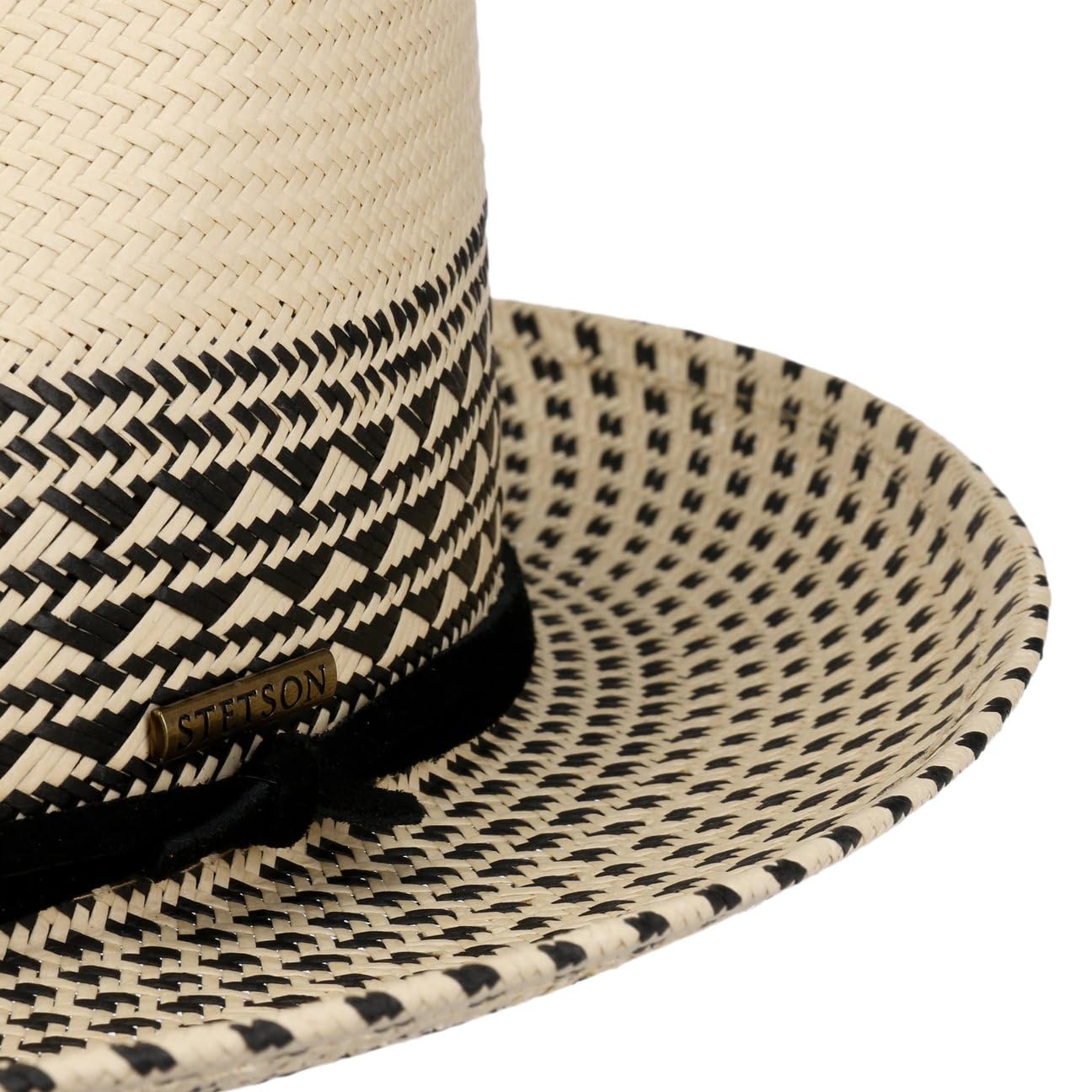 stetson-meola-twotone-fedora-strohhut-mit-uv-schutz image 4