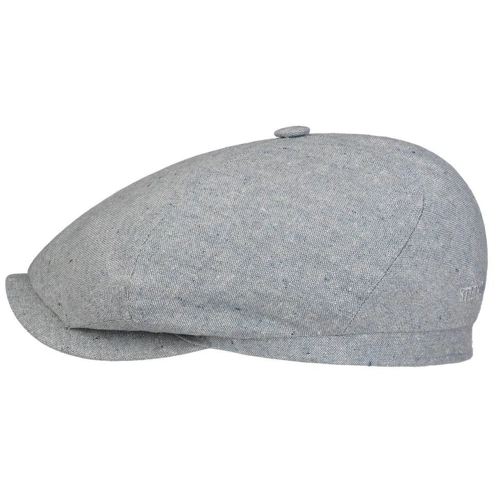 stetson-hanover-flatcap-hellblau-herren-nachhaltige-baumwollkappe-made-in-eu image 1