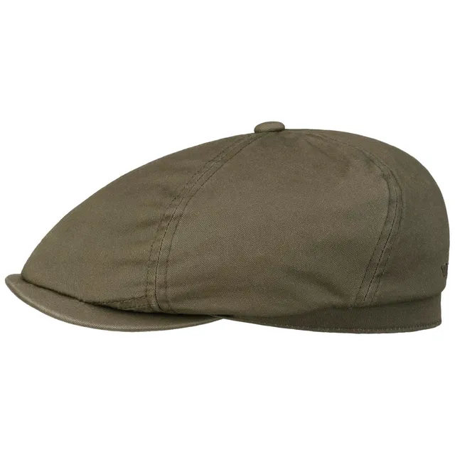 stetson-hatteras-cotton-twill-flatcap-herren-gef-tterte-baumwoll-flatcap-uni-atm image 1