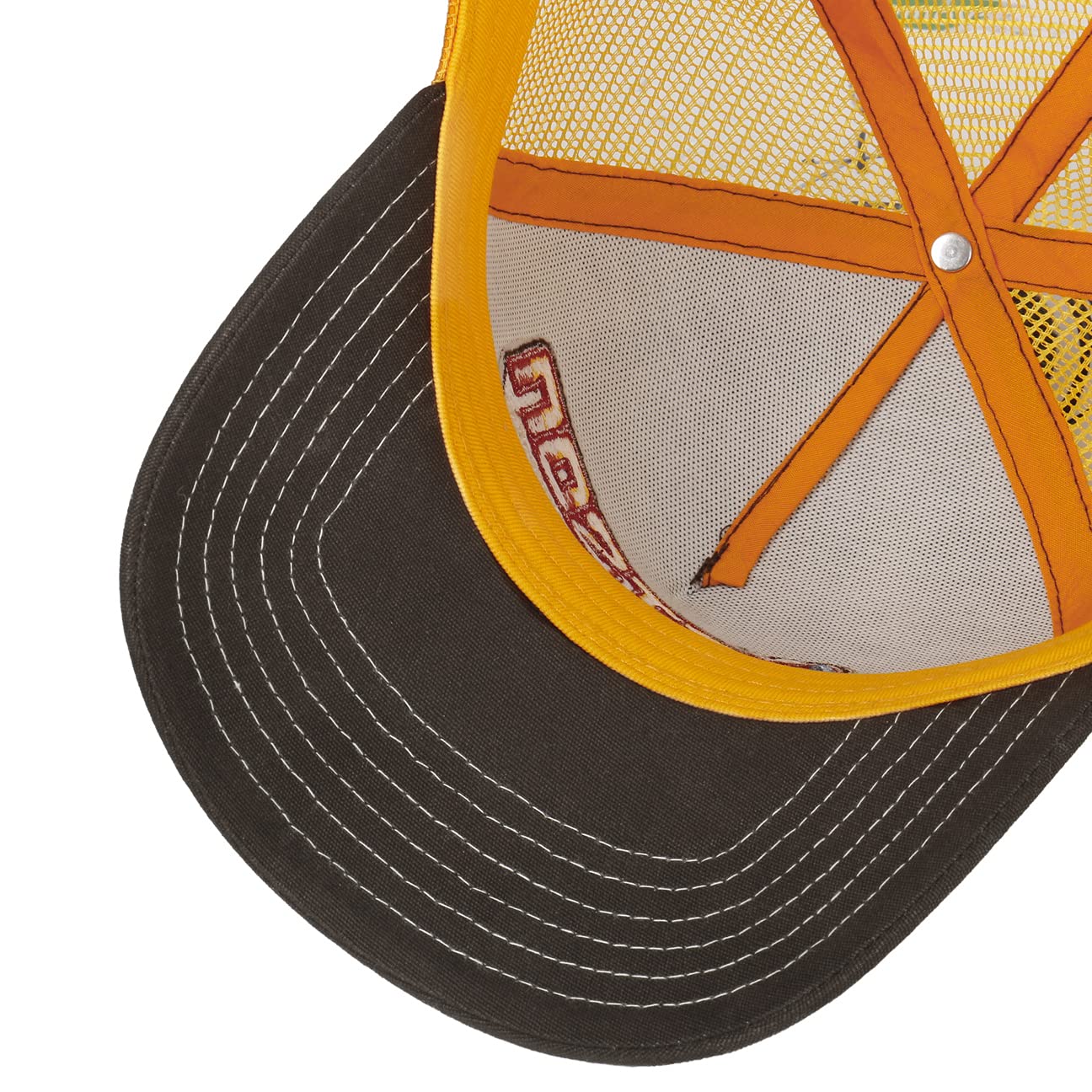 stetson-hard-work-trucker-cap-herren-baumwolle-mesh-curved-brim image 4