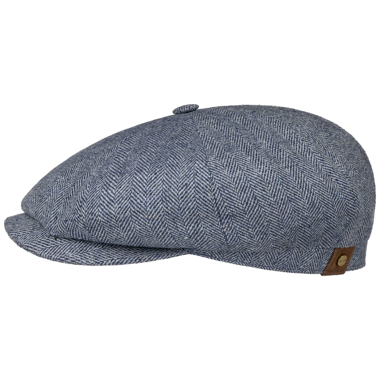 stetson-hatteras-frame-silk-flatcap-blau-made-in-eu image 1