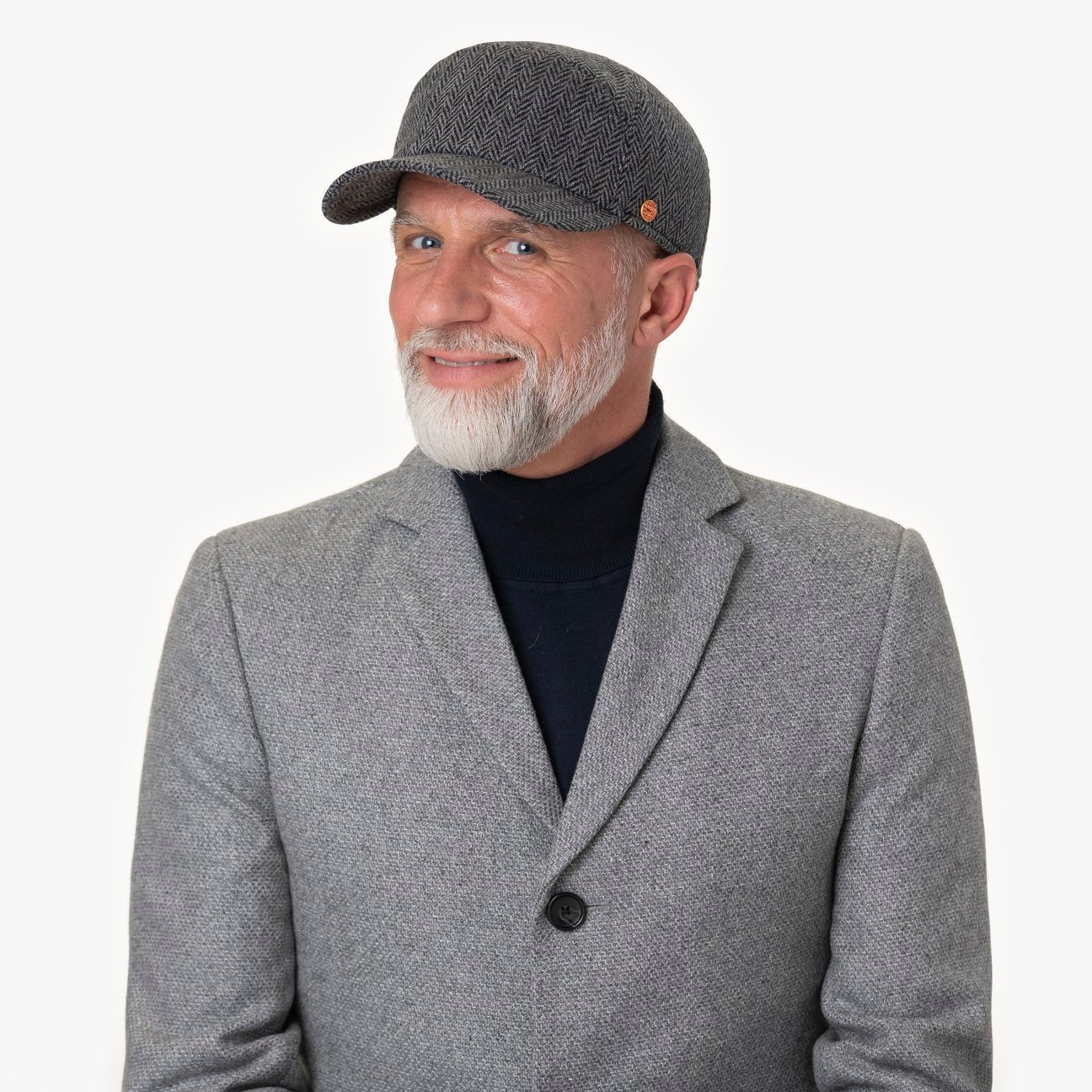 mayser-herringbone-cap-mit-ohrenklappen-woll-basecap-f-r-herren image 2